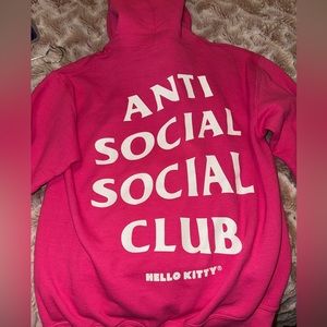 Anti Social Social Club hello kitty hoodie